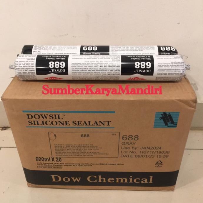 Dowsil Silicone Sealant 688 (Gray) Termurah