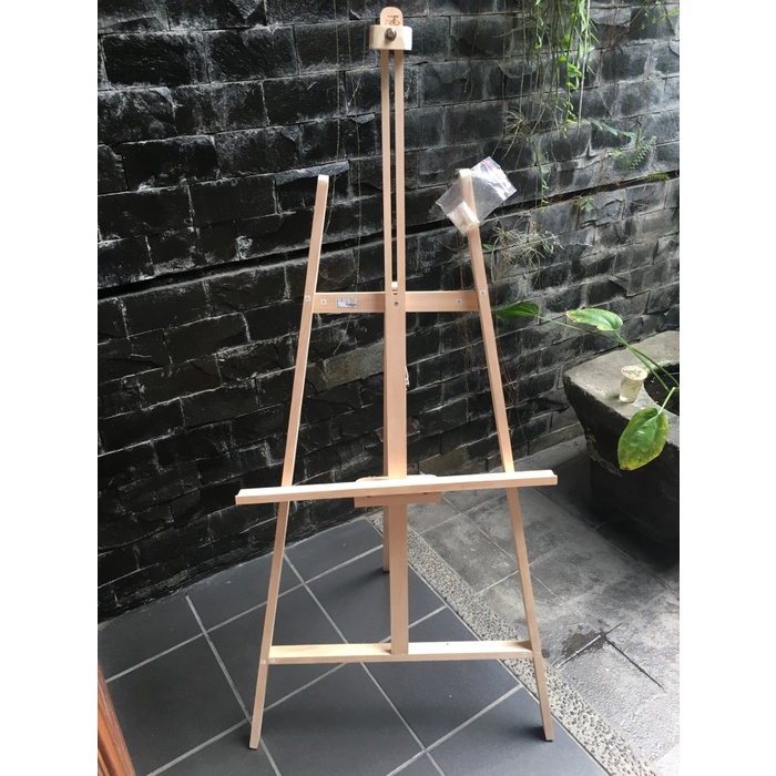 

EASEL KAYU STANDARD LUKIS EASLE LUKIS BALI ARTIST ORIGINAL TERBARU