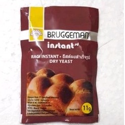 

Bruggeman Instant Dry Yeast Ragi Kering Instan 4x11gr Pengembang Kue