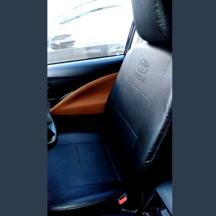 Sarung Jok Oscar Khusus Mobil Rush 2017 - 2018 Hitam