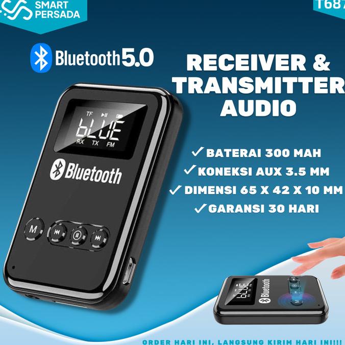 Blutooth Audio Receiver Blutut 5.0 Bloototh Blotooth Transmitter LCD