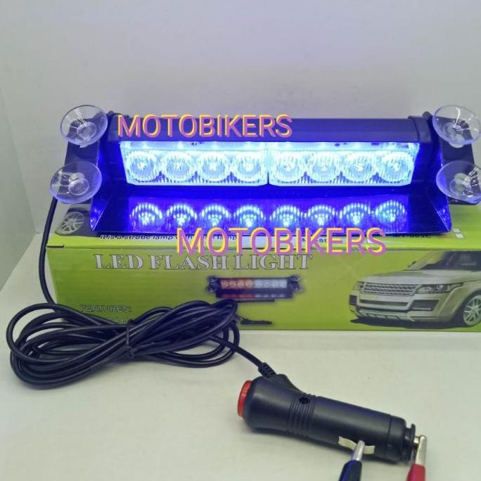 Lampu Led Dasboard Mobil 12Volt 8Mata Lampu Led