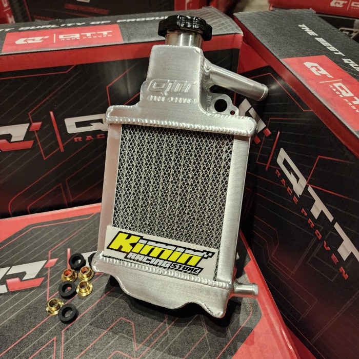 Asli Radiator Qtt Vario 150 / Pcx 150 - Alumunium - Qtt Race Proven Best Quality