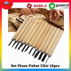 

Pisau Sayat Okulasi Bonsai Pahat Set Pisau Ukir Seni Kayu Buah 12 Pcs