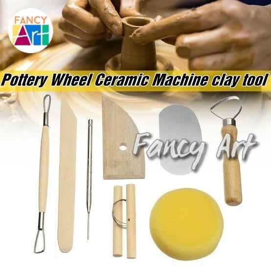 

Clay Pottery Sculpting Modelling Crafting Tools / Alat Ukir Cukil