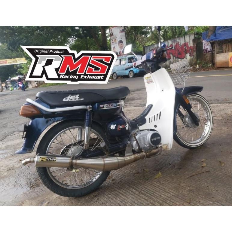 knalpot Suzuki bravo Staenlis 2 tak