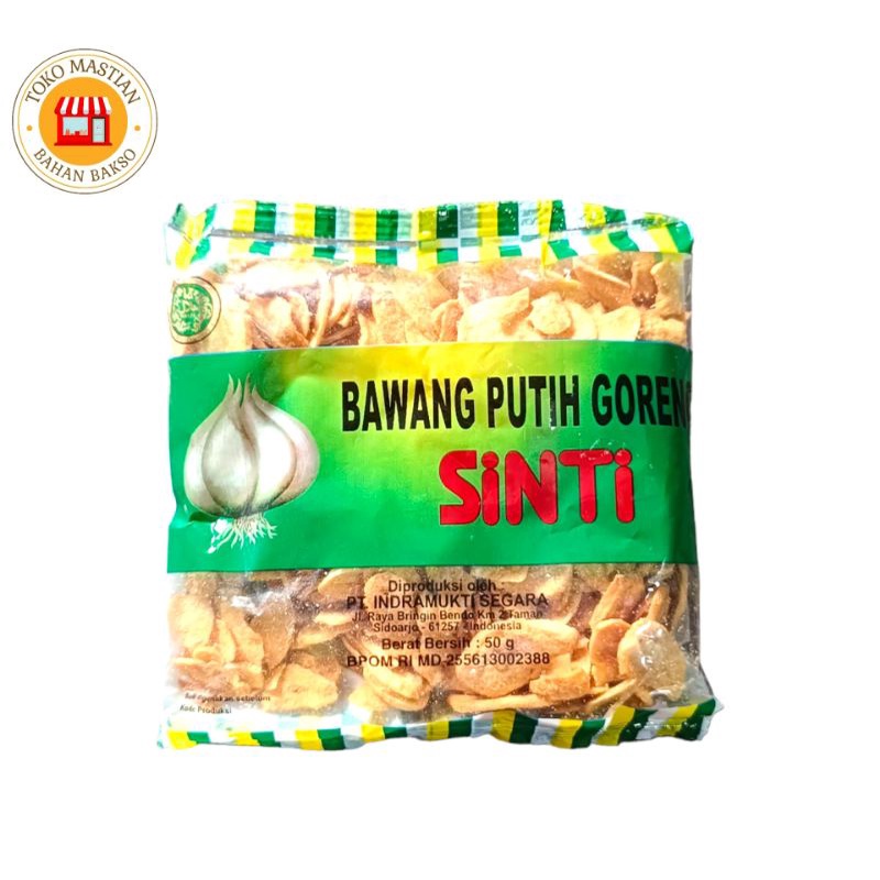 

Bawang goreng putih cap sinti 50g (5pcs)