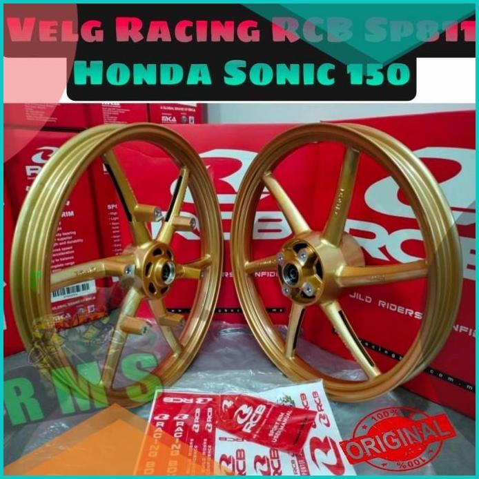 Velg Racing Boy RCB Honda Sonic Sp 811 palang 6 - Gold Series 16novz3
