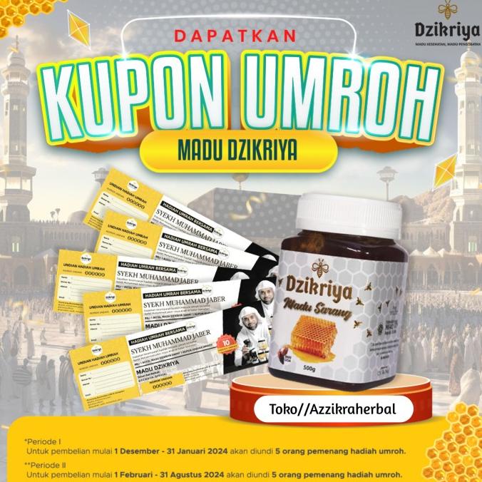 

MADU DZIKRIYA zikriya azikriya HERBAL Super/ Manis ORIGINAL AGEN RESMI