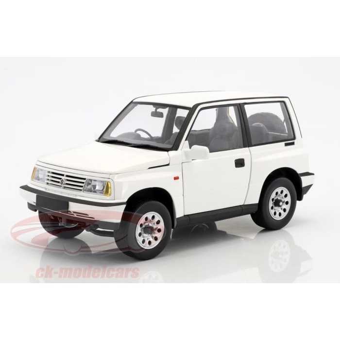 [Original] 1/18 Dorlop Suzuki Vitara Escudo Putih Silver Diecast Miniatur Mobil Limited