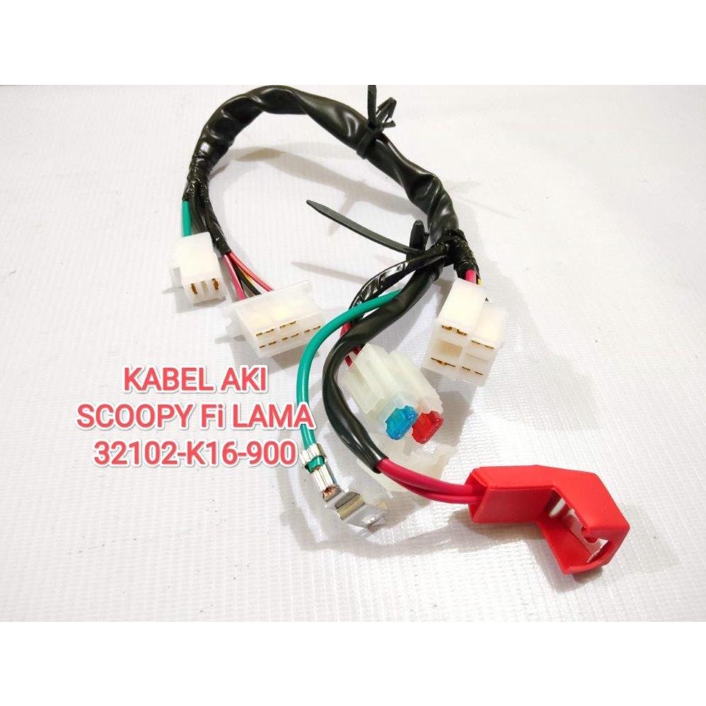 Terbaru Kabel Aki Scoopy Fi 32102-K16-900 High Quality Sale