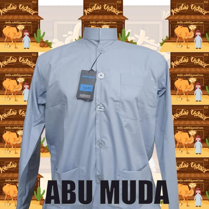 BAJU PRIA MUSLIM KOKO AMMU, BAJU KOKO HABIB/HABAIB MERK AMMU ORIGINAL