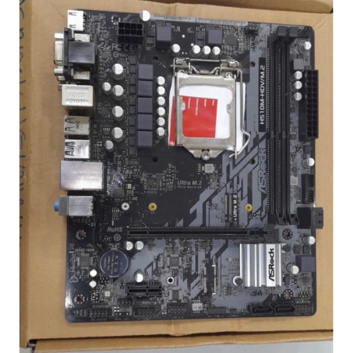 PAKET MOBO ASROCK H510 + PROC I3 10105F TRAY