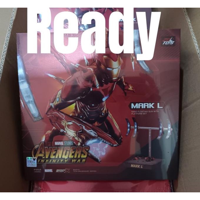 Promo Zd Toys Marvel Iron Man Mk L Action Figure Iron Man Mark 50 Nano Armor