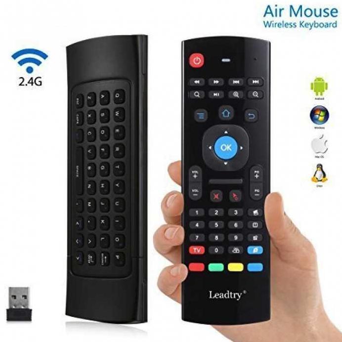MX3-A Wireless 2.4GHz Mini Keyboard Fly Air Mouse QWERTY