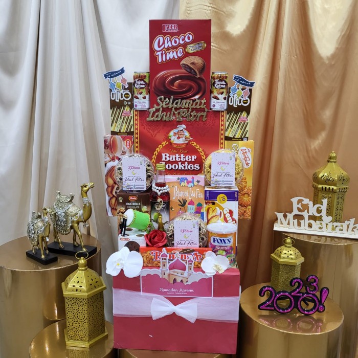 

{{{{}}] Paket Dekorasi Lebaran Idul Fitri Hampers Parcel Hadiah Kue Kering 031
