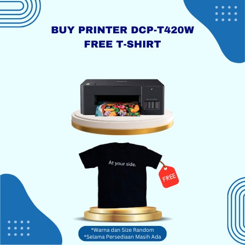 Brother DCP-T420W Printer Ink Tank include tinta ORI