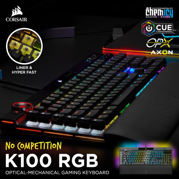 Corsair K100 RGB Mechanical Gaming Keyboard