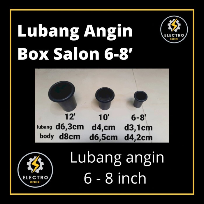 '+'+'+'+] Lubang angin box salon 6-8 inch kecil lubang angin 3,1 cm