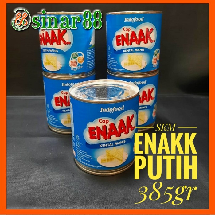 

'+'+'+'+] Susu Kental Manis Enakk Putih 370gr