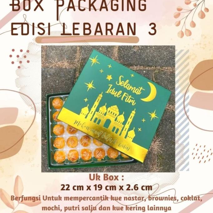 favorit] Dus Nastar Box Lapis Mini Packaging Nastar Box Kemasan EDISI LEBARAN