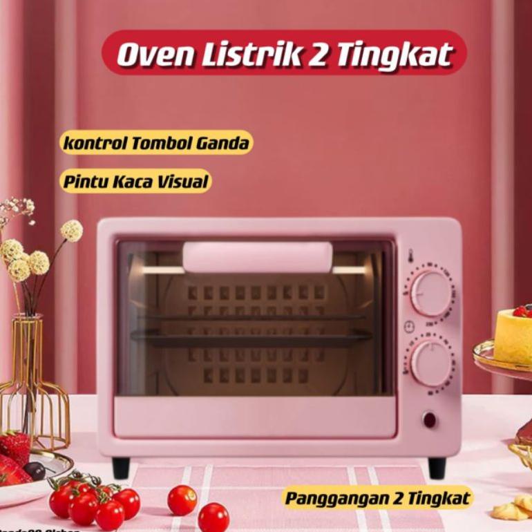 Oven Listrik Low Watt 12 Liter / Oven Pemanggang Multifungsi Oven Elektrik Low Watt / Oven 2 Tingkat