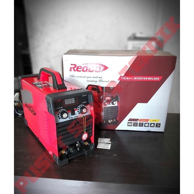 MESIN LAS ARGON STAINLESS TIG 200A REDBO MESIN LAS 200 TRAVO LAS