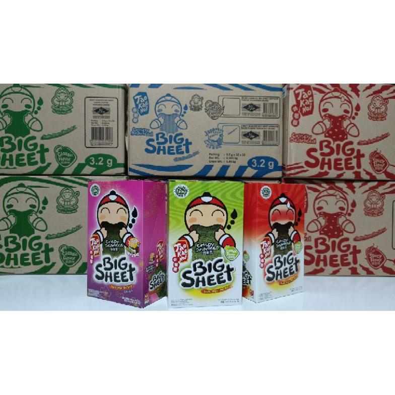 

Ready TaeKaeNoi nori 1 box isi 12pcs*3.2gr halal MUI