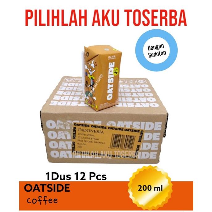 

Ready OATSIDE COFFEE SEDOTAN Susu Oat Milk 200ml - ( 1 DUS ISI 12 pcs )