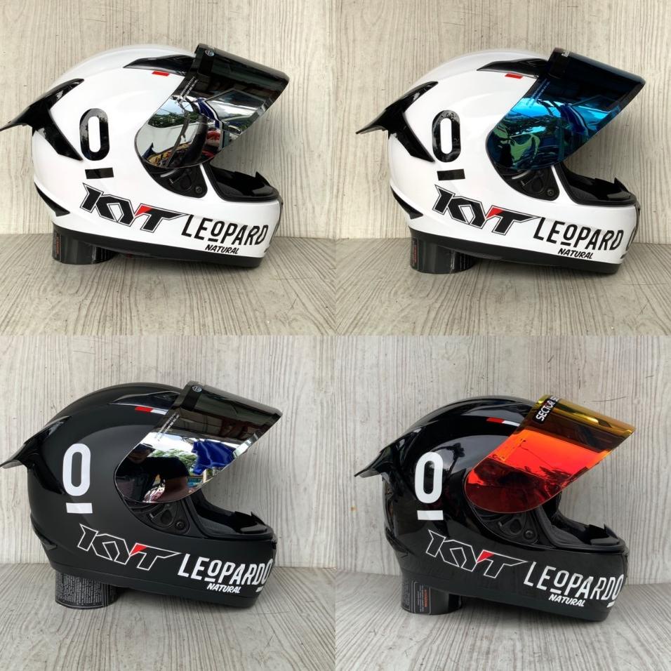 Helm Kyt R10 Solid Leopard Paket Ganteng | Helm Kyt Fullface Kyt R10 Leopard