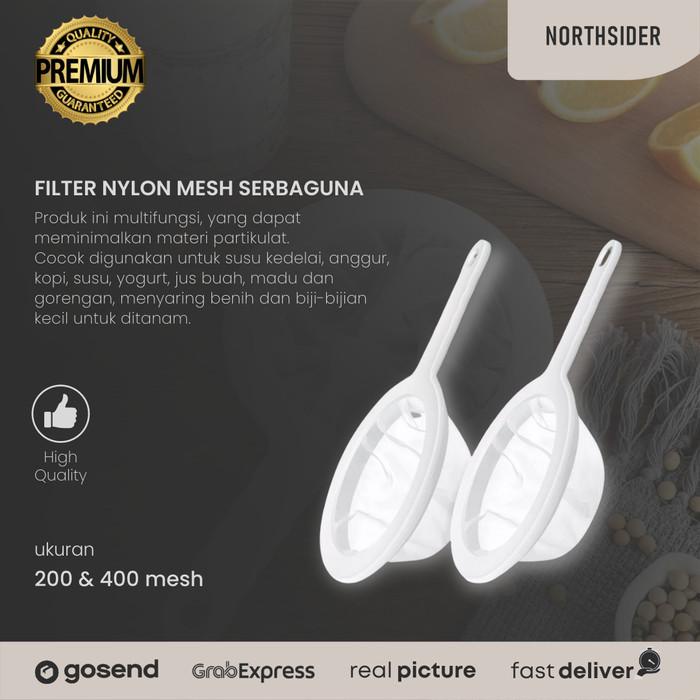 

Saringan filter nylon mesh kopi - teh - susu kacang multi fungsi