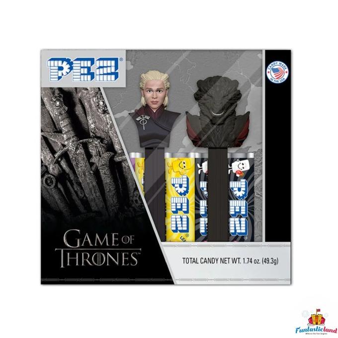 

PEZ Candy - Game of Thrones Gift Set (Daenerys Targaryen & Drogon)