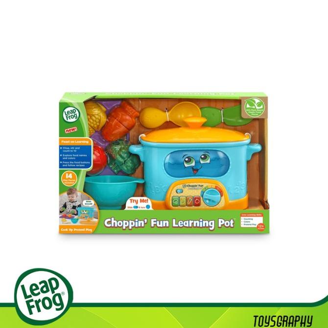 Leap Frog CHOPPIN FUN LEARNING POT Leapfrog Mainan Masak Potong