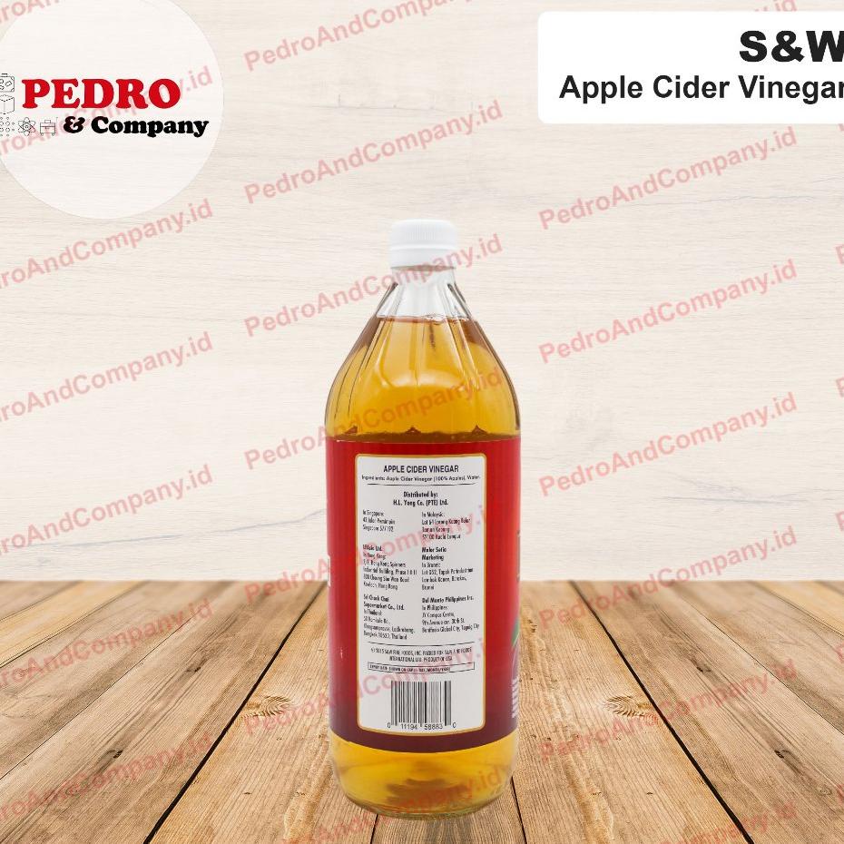 

Sw - Cider Vinegar/ Cuka Apel (946 Ml)
