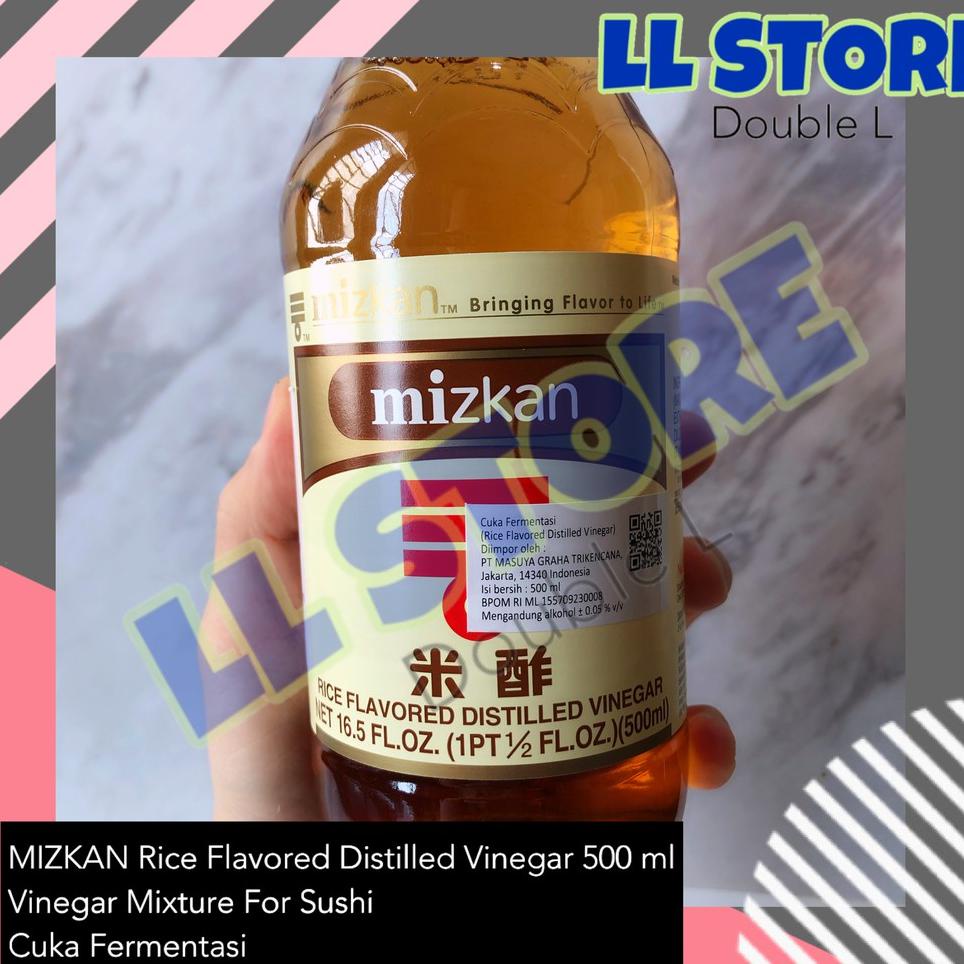

Zkan Rice Flavored Distilled Vinegar For Sushi 500 Ml | Cuka Jepang