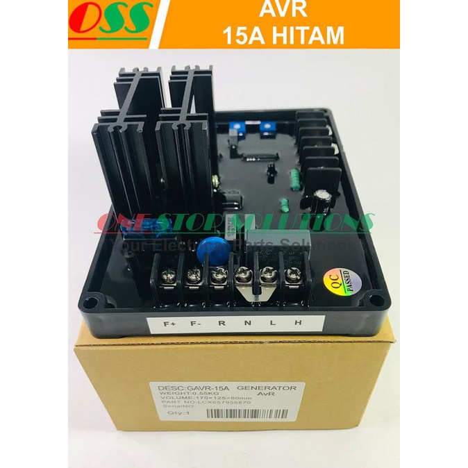 Avr Universal Avr Generator Avr Genset Gavr15A / Gavr-15A Black Hitam