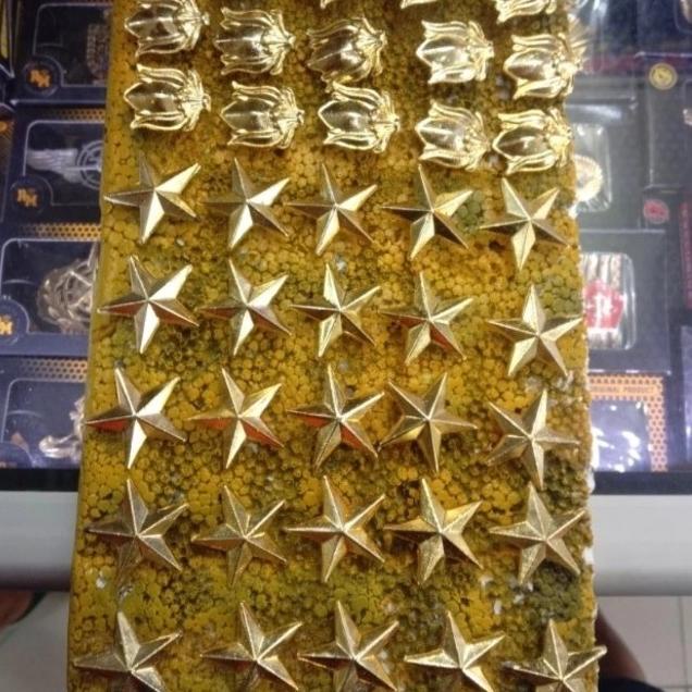 Pin Bintang Dan Melati - Pin Melati Dan Bintang Pangkat Kerah Dan Topi Pengiriman Cepat