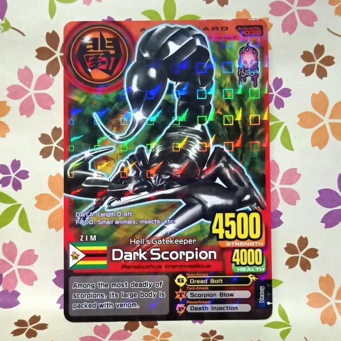 Animal kaiser normal dark scorpion versi 3