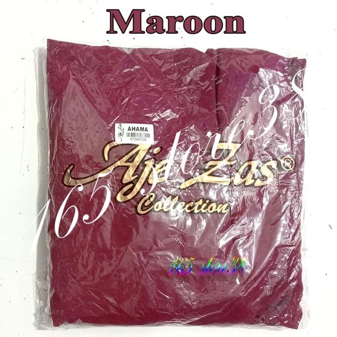 Big Sale Hijab/Jilbab/Khimar Ahama By Aje Zas Bergo Crinkle Jumbo Syari Softpad Pengiriman Cepat