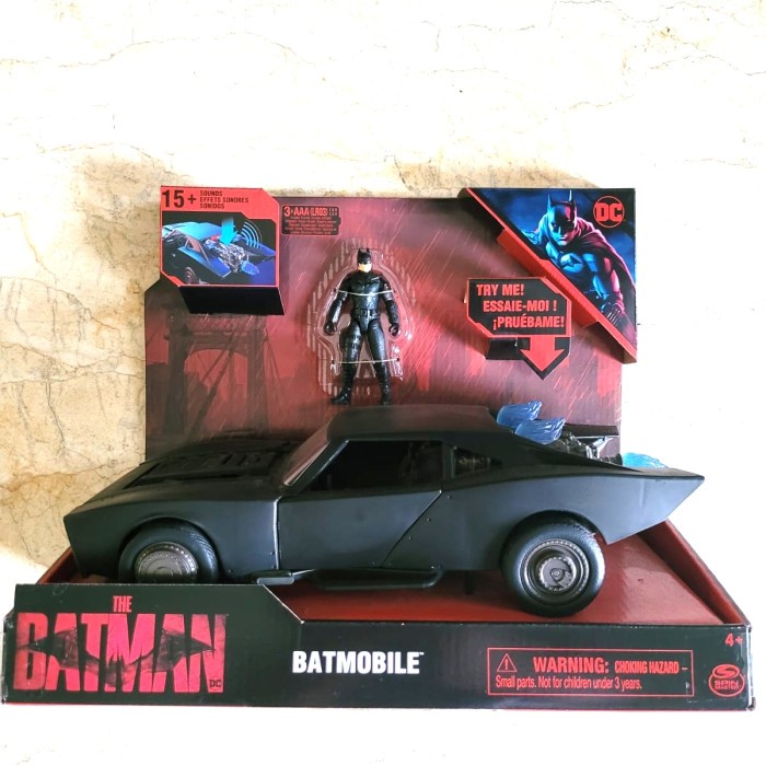 [Original] Dc Spin Master The Batman : Batmobile. Terbaru