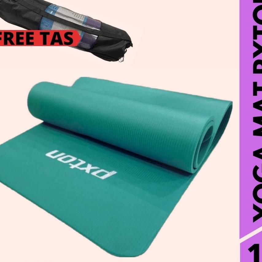 Matras Yoga 10 Mm Bonus Tas/Sarung ]Matras Yoga / Yoga Mat 10Mm