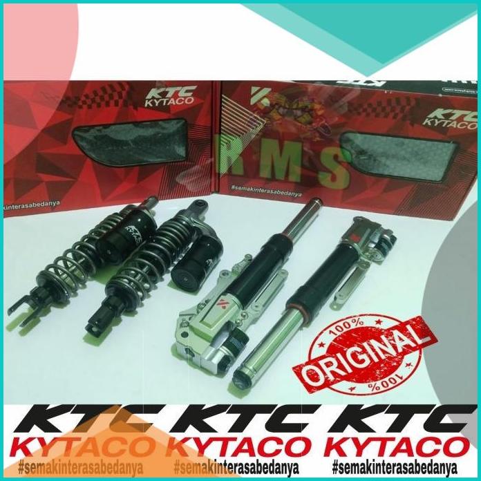 Paketan Shockbreaker Depan + Shockbreaker Belakang KTC Kytaco Nmax Old