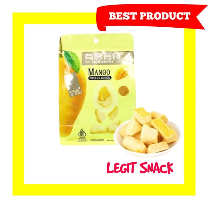 

Mazin - Keripik Mangga Halal / Kripik Buah Mango / Ursnacks Dried Fruit