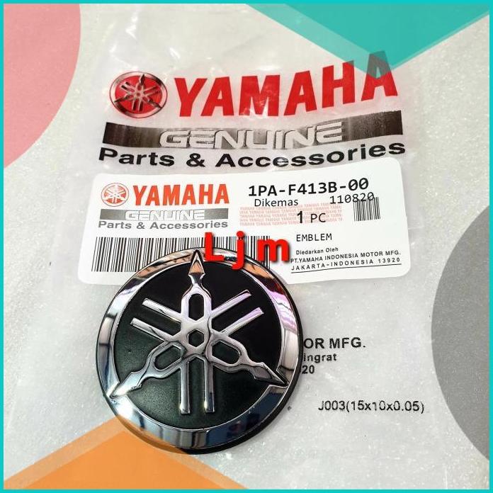 Emblem 3D Timbul Yamaha New Vixion R15 Diameter 5 cm Ori 16novz3 suku