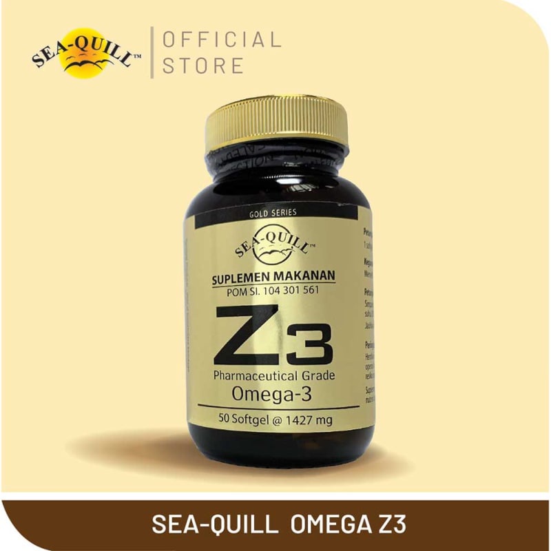 Sea Quill Omega Z3 ' 50 softgel Suplemen Makanan