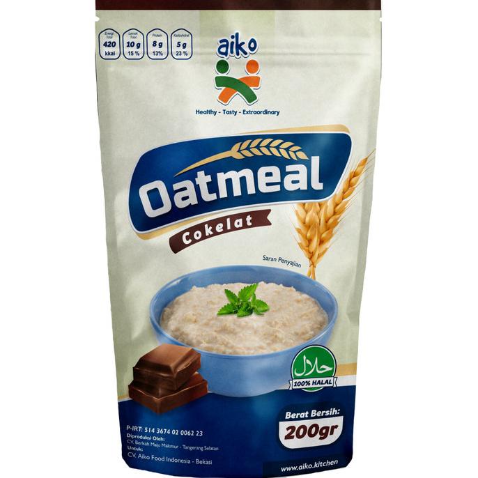 Oatmeal Bayi Choco Strawberry - Baby Oat Aiko (200 Gr)