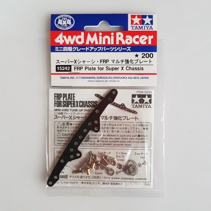 tamiya 15242 frp plate for super x chassis