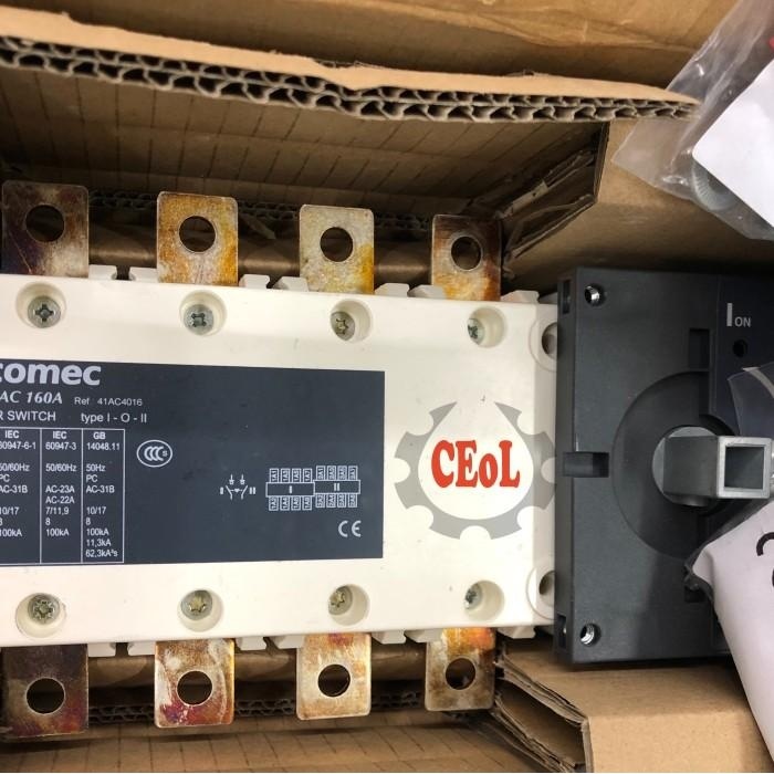 OHM SAKLAR MANUAL / COS 4P 160A SOCOMEC