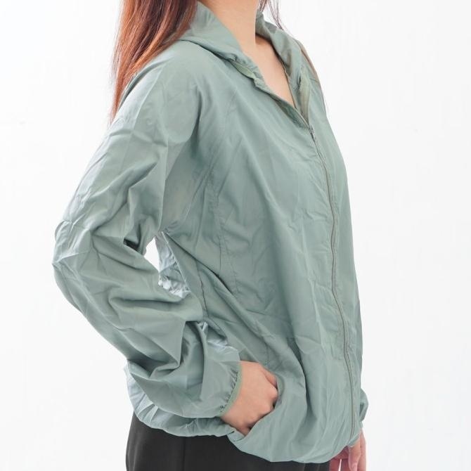 NEW PRODUK ATARU UKURAN S JAKET FOLDABLE LIGHTWEIGHT - HIJAU 