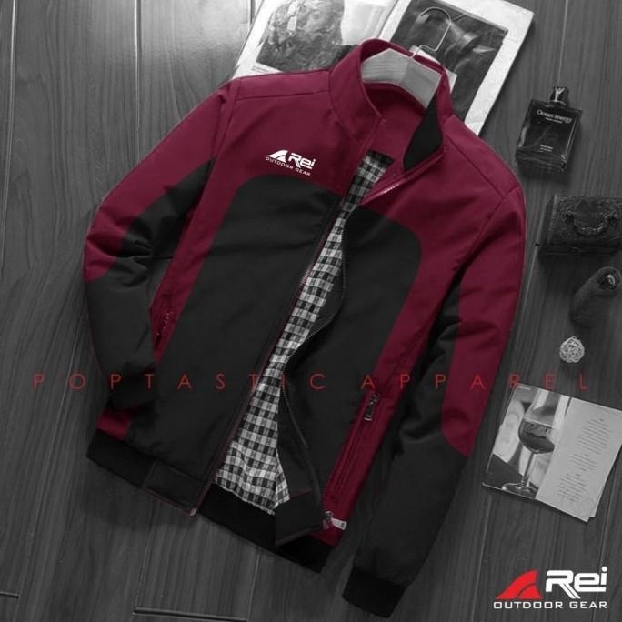 NEW PRODUK AREI JAKET PRIA SMITH OUTDOOR SEMI WATERPROOF ANTI AIR JAKET 